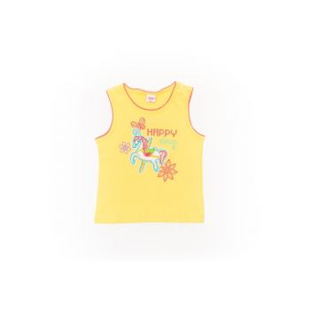 Tricou - fete - JVK1216G - Galben
