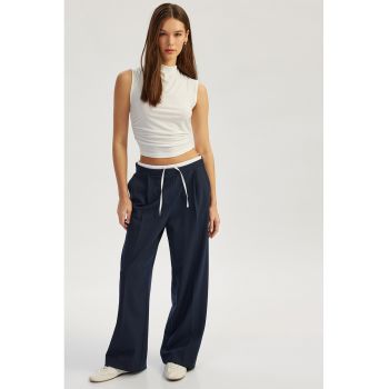 Bluza crop slim fit