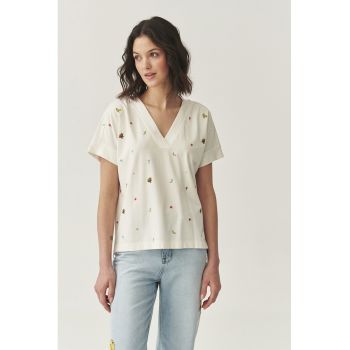 Bluza cu decolteu in V