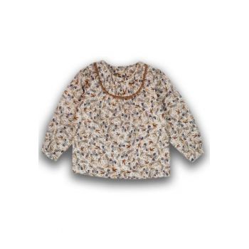 Bluza cu imprimeu fundite -  fete - 10831