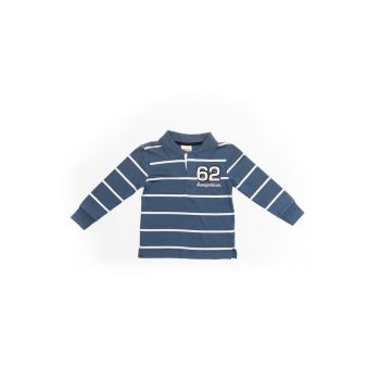 Bluza in dungi - pentru baieti - 27720-1 - Bleumarin -
