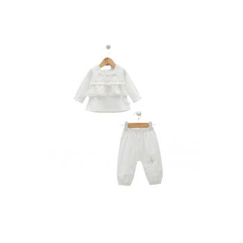 Compleu cu volanase - fete - 2 piese - TKK7882 Compleu cu volanase - fete - 2 piese - TKK7882