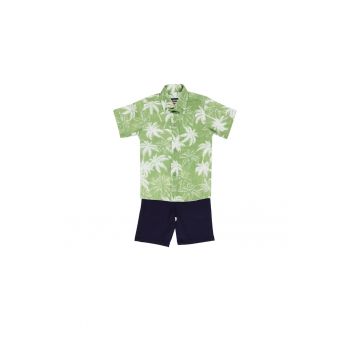 Compleu -  pentru baieti - 2 Piese - MK-7016 - Verde -