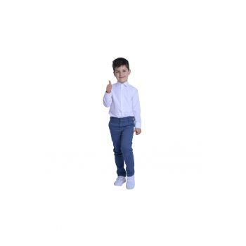 Compleu pentru Baieti -  cu Pantaloni Albastri - 2 Piese - MG-1005 -