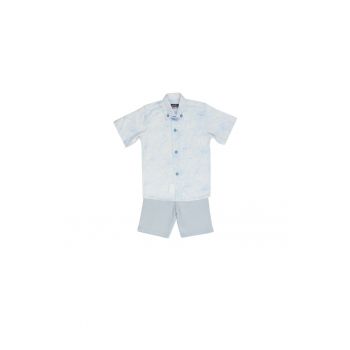 Compleu -  pentru baieti - cu pantaloni scurti - 2 Piese - MK-7014