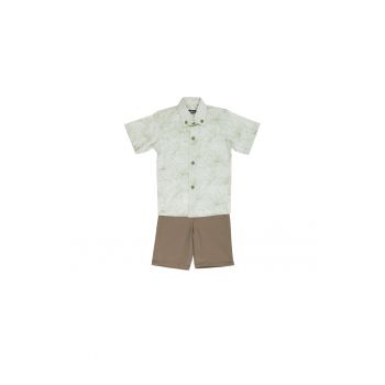Compleu -  pentru baieti - cu pantaloni scurti - 2 Piese - MK-7014