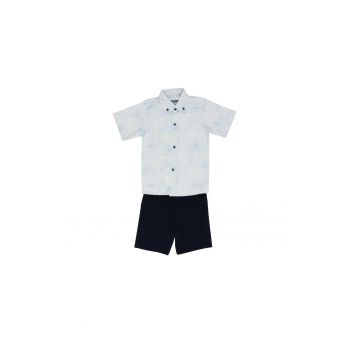 Compleu -  pentru baieti - cu pantaloni scurti - 2 Piese - MK-7014