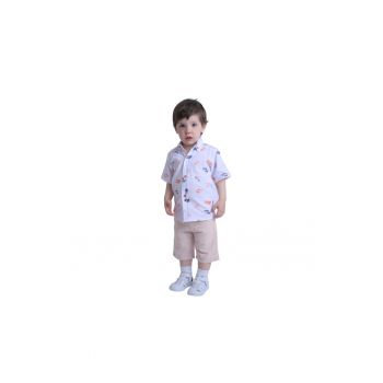 Compleu -  pentru baieti - cu pantaloni scurti - 2 Piese - MK-7020
