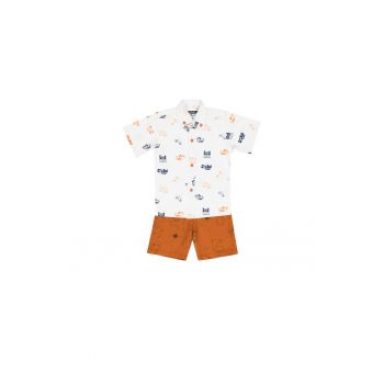 Compleu -  pentru baieti - cu pantaloni scurti - 2 Piese - MK-7020