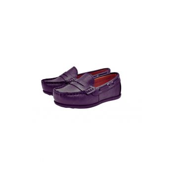 Mocasini baieti -  piele naturala - comozi - LF01