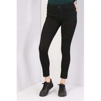 Pantaloni De Dama Negru Super Slim Fit 759 LARA - 65484