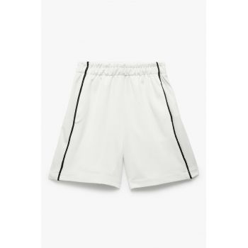 Pantaloni scurti cu talie elastica