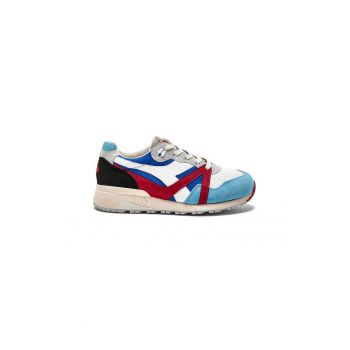 Pantofi sport din piele premium si textil - N9000 RALLY DELTA ITALIA-