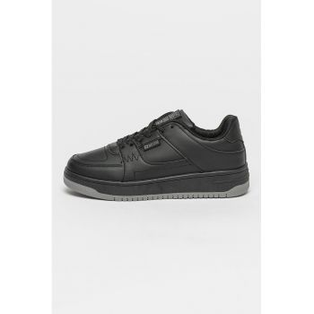Pantofi sport low-cut de piele ecologica