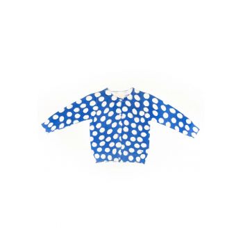 Pulover cu bulinute -  10447 - Albastru
