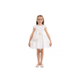 Rochita Eleganta cu Gentuta -  - pentru Fetite - cu Model Brodat - 33315