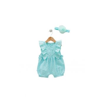 Salopeta scurta fete -  cu volanase - TK8153