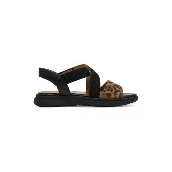 Sandale de piele cu talpa joasa