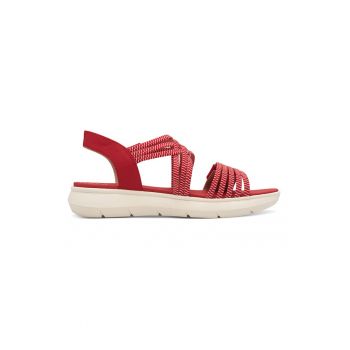 Sandale uni cu benzi velcro