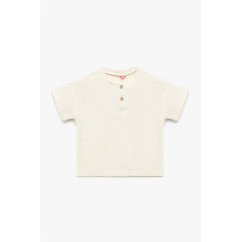 Tricou cu aspect texturat