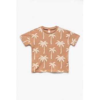 Tricou cu model tropical