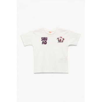 Tricou de bumbac cu imprimeu
