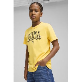 Tricou din amestec de bumbac cu logo