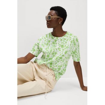 Tricou din amestec de modal cu model