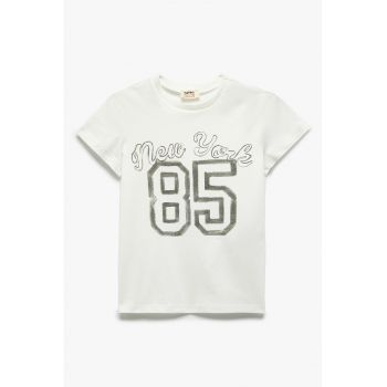 Tricou din bumbac cu imprimeu
