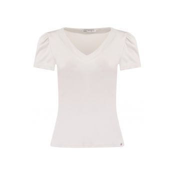 Tricou lurex cu decolteu in V