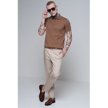 Tricou polo cu model uni