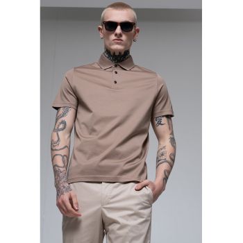 Tricou polo cu model uni