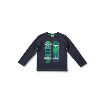 Bluza din bumbac - cu imprimeu - pentru baieti