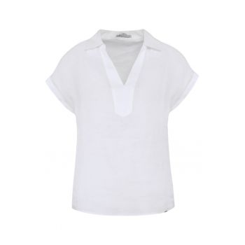 Bluza din canepa - Alb