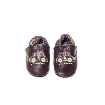 Botosei -  piele naturala - cu elastic - model masina - K1596-4A