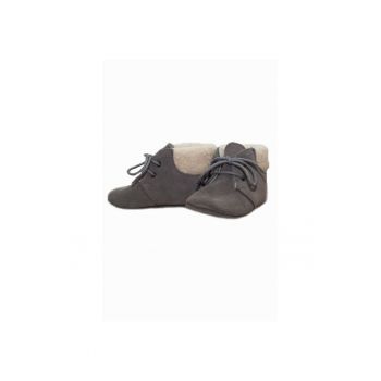 Ghete bebelusi din piele intoarsa -  gri - 50758-007 - Gri