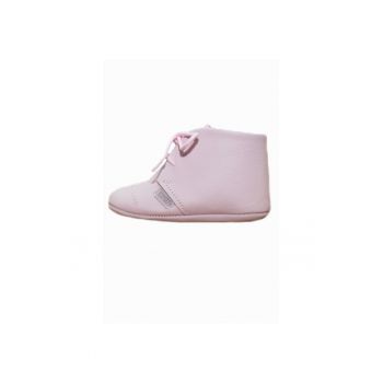 Ghetute neimblanite bebelusi cu siret -  din piele - roz - 50748-004 - Roz