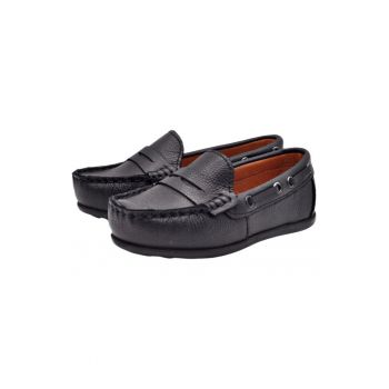 Mocasini baieti -  piele naturala - usori - LF01N
