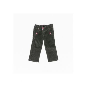 Pantaloni fetite -  cu nasturi - 51812-2