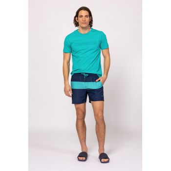 Pantaloni scurti de baie cu snur de ajustare Joung