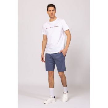 Pantaloni scurti din bumbac cu buzunare laterale