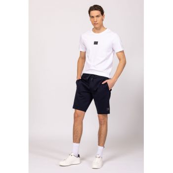 Pantaloni scurti din bumbac cu buzunare laterale