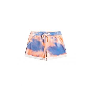 Pantaloni scurti pentru fete  We Choose bumbac albastru