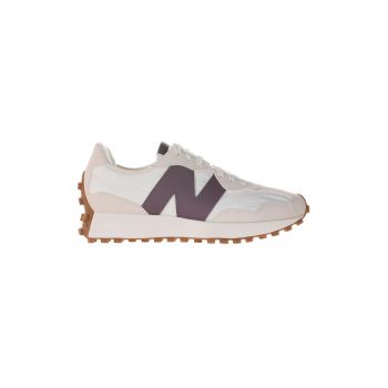 Pantofi sport wedge cu garnituri din piele