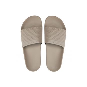 Papuci barbati Adilette -  Sintetic - Bej