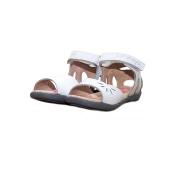 Sandale cu Scai -  din Piele - Inchise la Spate - AC048-802B