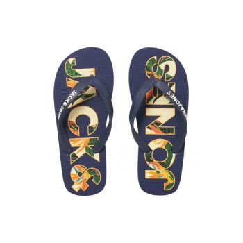 Slapi JACK &JONES Logo Palm Print JNR 45012
