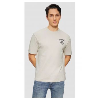 Tricou barbati cu decolteu la baza gatului - Regular fit - din jerse de bumbac