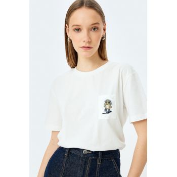 Tricou cu broderie