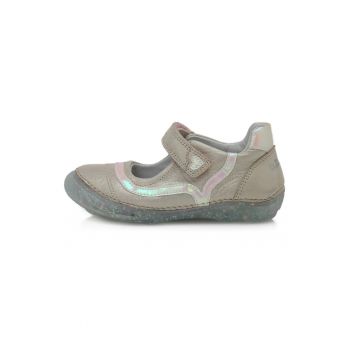Balerini cu talpa flexibila -  crem - 046-978B
